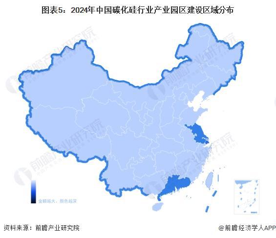 2024年中国碳化硅行业区域竞争分析东部沿海地区碳化硅产业发达【组图】(图5)
