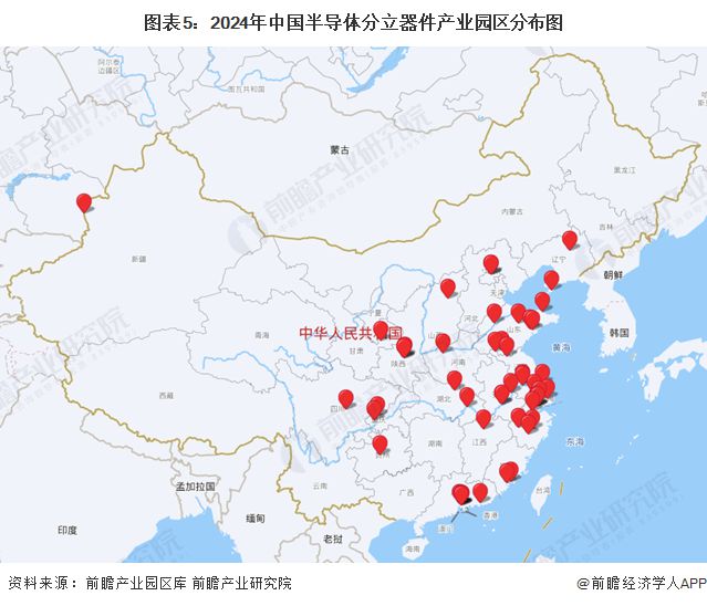 【干货】半导体分立器件产业链全景梳理及区域热力地图(图5)