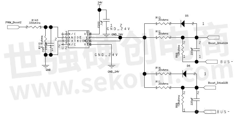 【应用】国产光耦隔离驱动SLM343助力20kW光伏逆变器设计CMTI高达150kVus(图2)